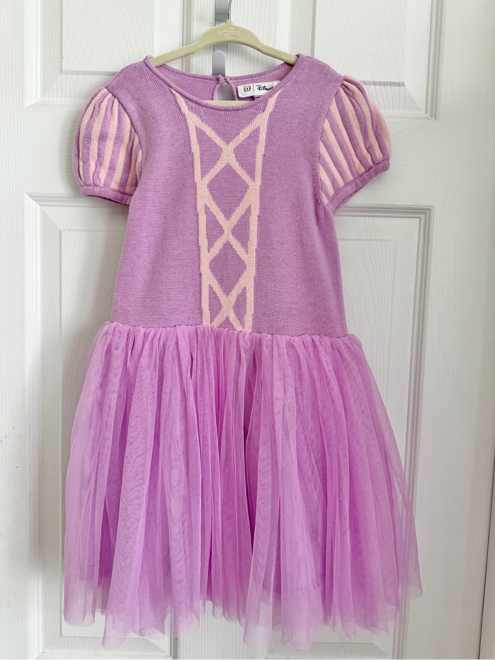Gap × Disney Little Girl size 5 Tangled Rapunzel Tulle Dress